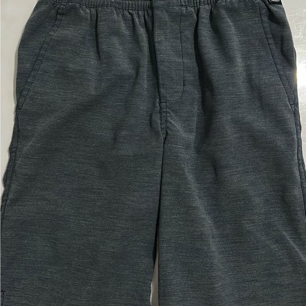 Vans Gray Casual Chino Shorts Kids Size 24 Age 8